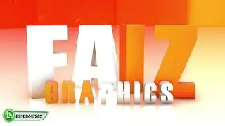 3D Animation Intro | Faiz Graphics | #2024 #animation #subscribe