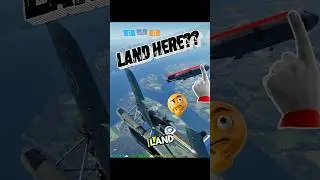Посадка гидросамолета на дирижабль!!! #landingchallenge