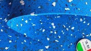 EPDM granules mixed with PU glue into black with color EPDM flecks, pure color or mixed color