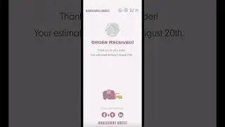 UX/UI Design Simple Checkout Animation Task