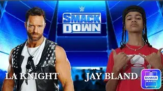 LA Knight vs Jay Bland *Jay Bland's WWE Debut* Friday Night SmackDown 1-26-24