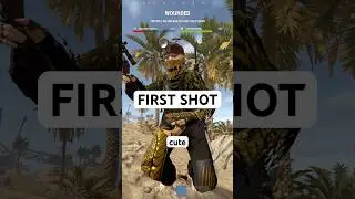 first shot in rust