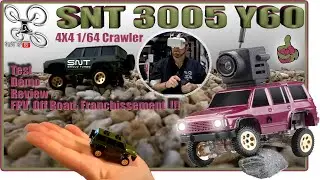 Y60 SNICLO SNT 3005 1/64 Nissan Patrol FPV - Review Test Démo - Résulat du concours !