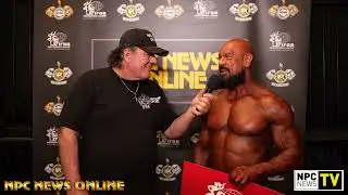 2025 NPC North American Men's Bodybuilding 50+ Winner Alejandro Guerrero