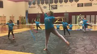 Abel Elementary Color Guard - BRHS Spring Show 2018