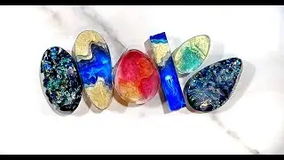 Some UV resin ideas and how to work with opaque inclusions