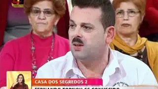 Pai da Fanny da Casa dos Segredos Secret Story no Você na TV  5/Jan parte 1/2