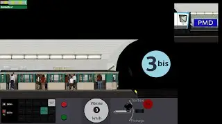 Paris Metro Driver (v4)/ Ligne 3 bis/ MF67 Bimoteur/ [ Non Commenté ]