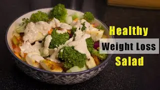 Healthy Salad Recipe | Fresh, Easy & Nutritious 🥗 | वजन घटाने वाला हेल्दी सलाद | आसान और स्वादिष्ट 🥗