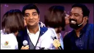 Oviya Kissing Robo Shankar & Satish in Ananda Vikatan Awards | Kollywood