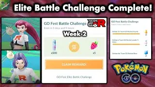 Completing the Elite Battle Challenge! // Pokemon Go Fest 2020 Week 2 Gameplay Montage