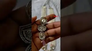 #polkikundan#kundanjewellery#jadukundan#raniharam#orderonline#whatsapp#9652525864