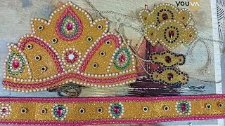 Diy krishna accessories for fancy dress #diy #diycrafts #art #craft #krishna 👑