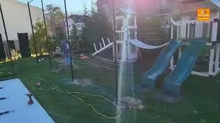 Built to Last: 12-Foot Evergreen Chain-Link in Lakewood, NJ!