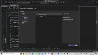 Code Generator error fixing in ASP NET CORE MVC .NET6