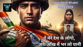 ऐ मेरे देश के लोगो, ज़रा आँख में भर लो पानी | वतन की शहादत - New Desh Bhakti Song 2026 #song #music