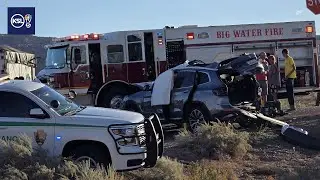 Двое погибли в результате аварии на шоссе US-89 недалеко от Биг-Уотер в округе Кейн