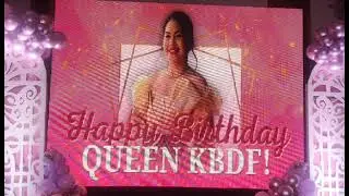 BIRTHDAY Celebration of Madam KATHERINE Dela FUENTE &brvbar; JOEFRE C. 