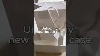 Unbox my new lipstick case🩶 #makeup#unboxing#guerlain#lipstick#fyp#content#makeupfreak#luxury#like