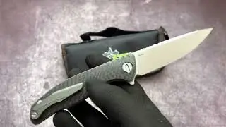 Knife F3ns, K110 steel, replica by Green Thorn.