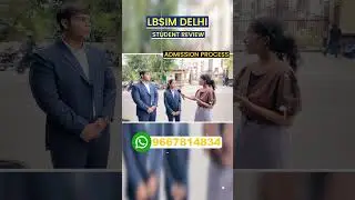 LBSIM Delhi Admission Process | Student Honest Review | Fees, Placement, GDPI | #lbsim #shorts