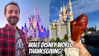 Thanksgiving at Magic Kingdom! Dinner at Jiko! Day 1 of Walt Disney World Holiday Trip