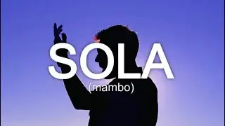 GAMBA - SOLA (mambo) (Official Visualizer)