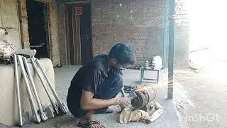 लोहा लकड़ी काटने वाली कुल्हाड़ी की धार