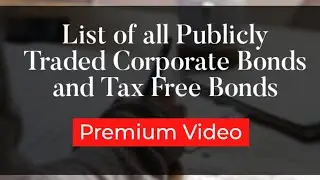 List of all Bonds/NCDs listed on NSE & BSE | Listed Tax free Bonds | Listed Bonds and NCDs