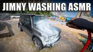 POV: Jimny Washing ASMR | Car Wash Weekend Rituals | Stage 2+ Code 6 Tuned Jimny #pov #asmr #jimny 