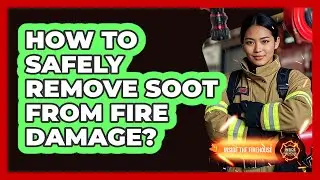 How To Safely Remove Soot From Fire Damage?