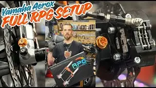 ❤⚠70cc Hebo Manston Yamaha Aerox | Полная настройка вилки и тормоза RPG | @sirkenny1 #aerox #yama...