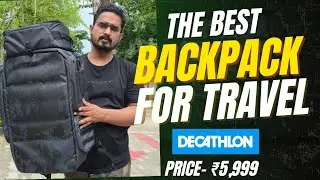 Is this The Best Budget Travel Backpack? DECATHLON 50 L Backpack Price & Honest Review