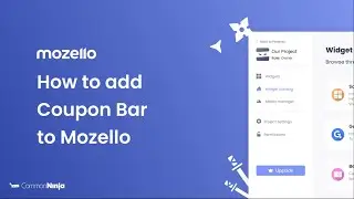 How to add a Coupon Bar to Mozello