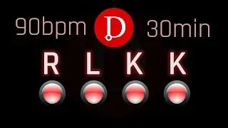 RLKK 90bpm - Drumistry Drumset Workout (30min)