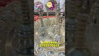 Echo of Devotion | Bhagwan Ji Ghantari & Sacred Accessories at Madhuram Poshak Emporium #GODPOSHAK