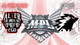 ONIC ESPORTS SWEEPS ALTER EGO |MPL ID S12| #mlbb #goonic #alterchamp