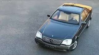 1:18 Mercedes-Benz C140 600SEC '92 - KK-Scale [Unboxing]