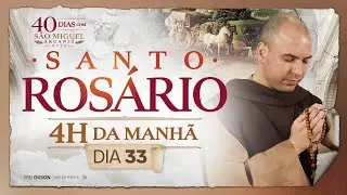 Santo Ros&aacute;rio | 40 Dias com S&atilde;o Miguel Arcanjo 2025 | 03:40 | 20/09 | 33&deg; Dia | Live Ao vivo