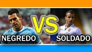 &Aacute;lvaro Negredo v Roberto Soldado | Football Fan FC