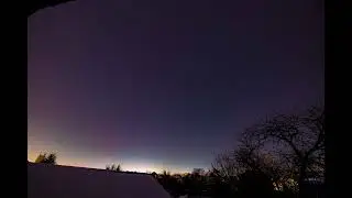 Aurora Borealis as seen from home