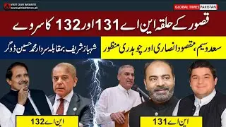 Elections Survey of Kasur District | NA 131 and NA 132 | Public Reaction | Imran Khan | Nawaz Sharif
