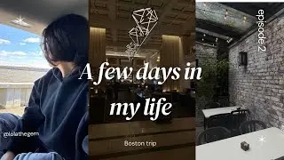few days in my life: Boston trip, nature walk and more!