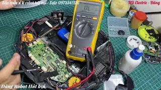 Hướng dẫn sửa Robot hút bụi Medion MD 18501 bật không lên nguồn