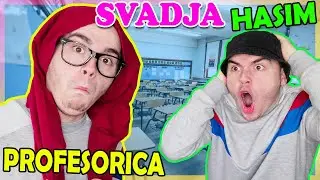 LUDA PROFESORICA SE SVADJA SA HASIMOM!!!!