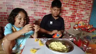 Part 3 - Unboxing ciki panser total hadiah 120rb Elzidan Elvana