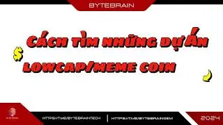 Phần 2 . C&aacute;ch t&igrave;m những dự &aacute;n lowcap/meme coin | Byte Brain Tech