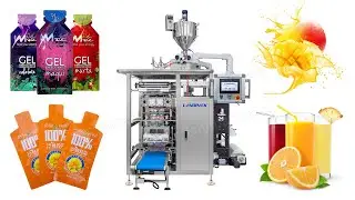 Automatic Liquid Shaped Pouch Packing Machine | Multi Track Packaging Machine