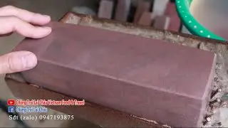 Đá đỏ mài dao 800-1000 grit mài thử đá