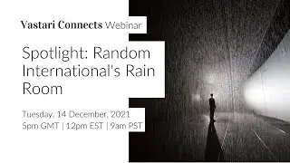 Spotlight: Random International's Rain Room